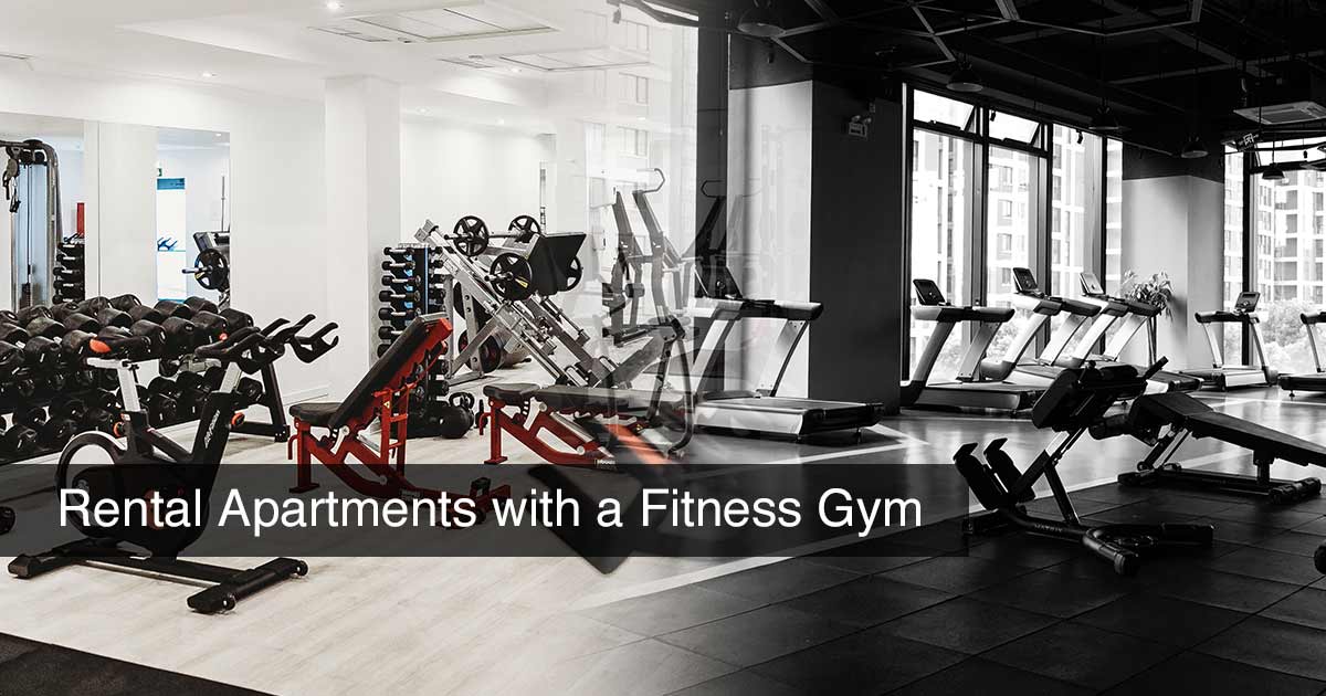 Rental Apartments with Fitness Gym in Kobe, Osaka